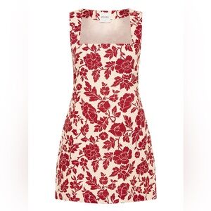NWT Posse Alice Mini Dress in Scarlet Bloom